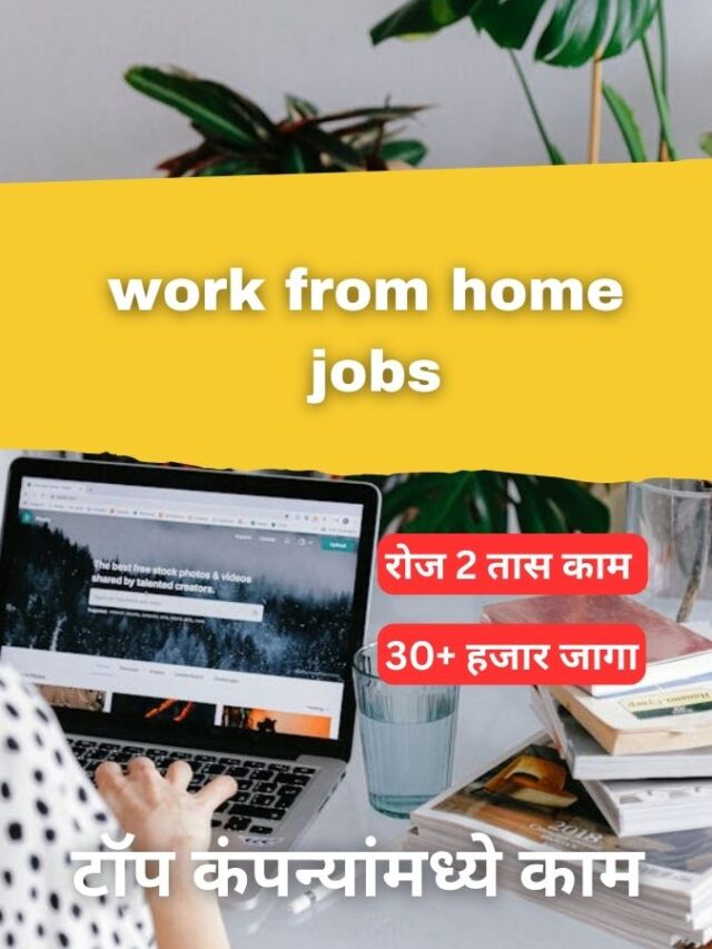 work from home jobs: घरबसल्या कमवा 30,000+30 हजार जागा